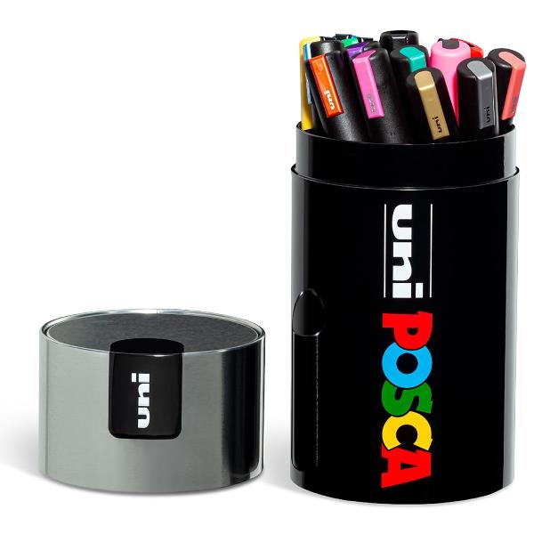 POSCA GIFT BOX - ARGENTO 5