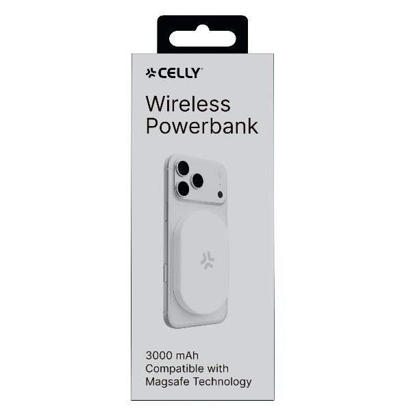 MAGMINIPB3000WH - 5W Wireless Powerbank 3000 mAh 4
