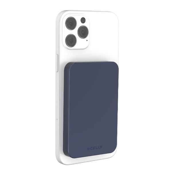 CELLY MAGPBMATCH5BL - 15W Wireless Powerbank 5000 mAh LED