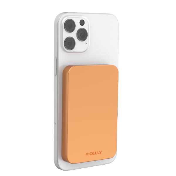 CELLY MAGPBMATCH5OR - 15W Wireless Powerbank 5000 mAh LED