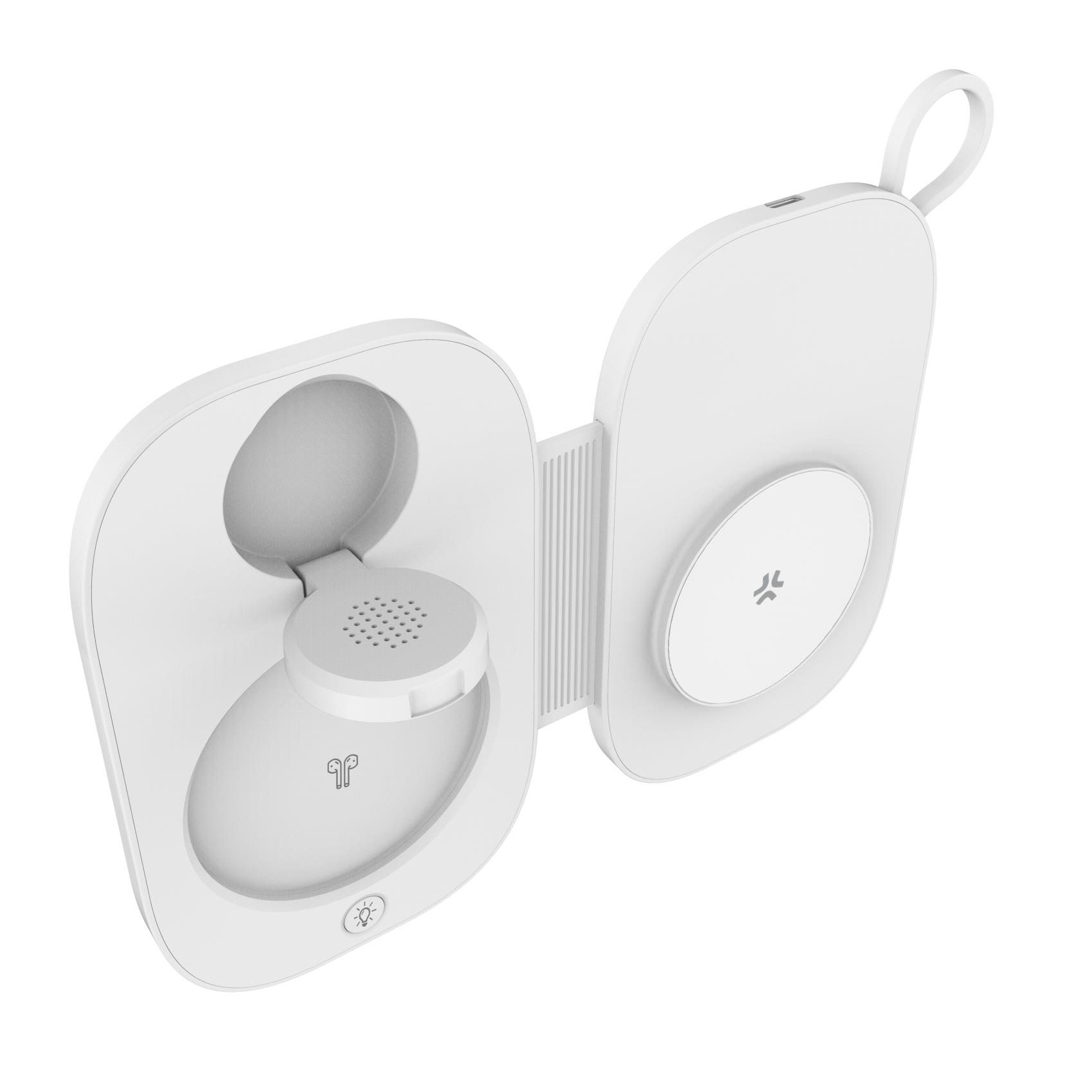 MAGPOCKET3IN1 - Caricabatteria Wireless magnetico 3in1, Tecnologia Magsafe, potenza massima 15 Watt, pieghevole, ultra sottile 9