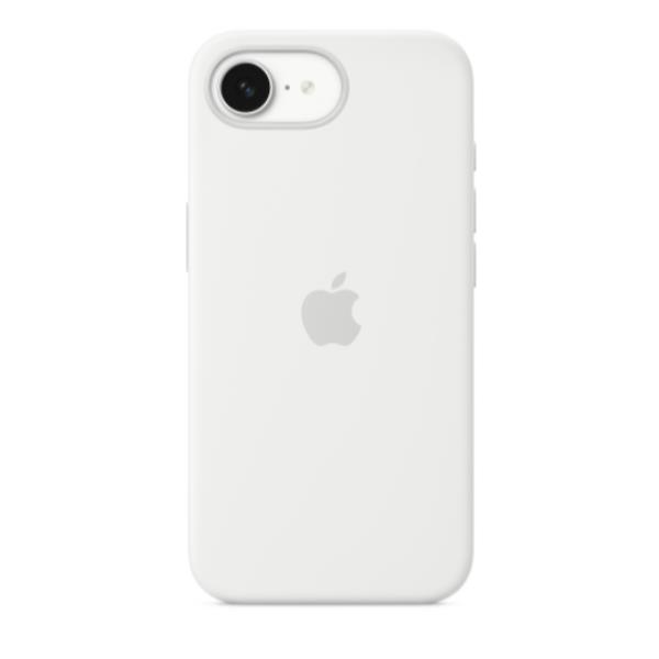 APPLE TELEFONIA Custodia in silicone per iPhone 16e - Bianco