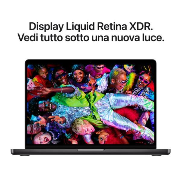 MacBook Pro 14": Chip Apple M5 con CPU 10-core e GPU 10-core, 16GB, 1TB SSD - Nero siderale 2