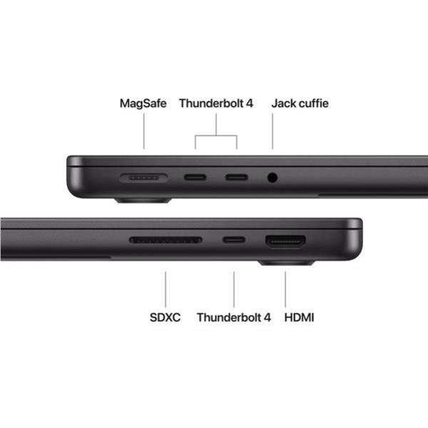 MacBook Pro 14": Chip Apple M5 con CPU 10-core e GPU 10-core, 16GB, 1TB SSD - Nero siderale 10