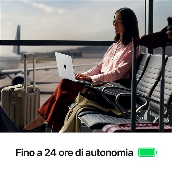 MacBook Pro 14": Chip Apple M5 con CPU 10-core e GPU 10-core, 16GB, 1TB SSD - Argento 3