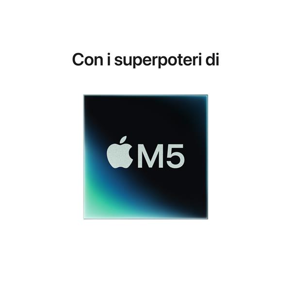 MacBook Pro 14": Chip Apple M5 con CPU 10-core e GPU 10-core, 16GB, 1TB SSD - Argento 4