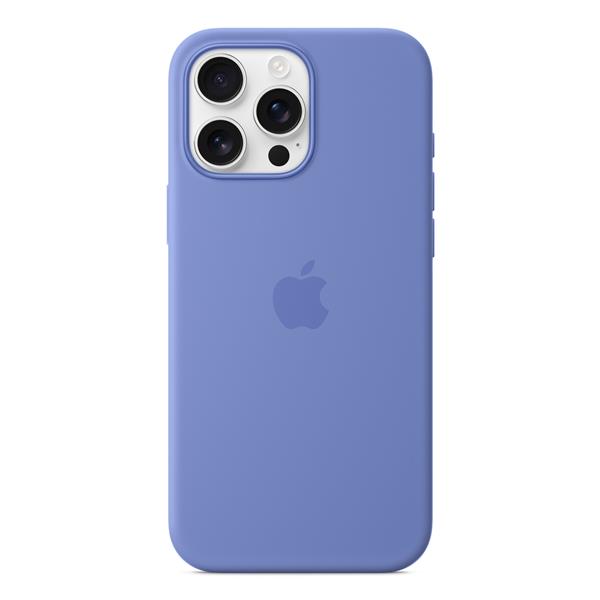 APPLE TELEFONIA Custodia MagSafe in silicone per iPhone 16 Pro Max - Pervinca