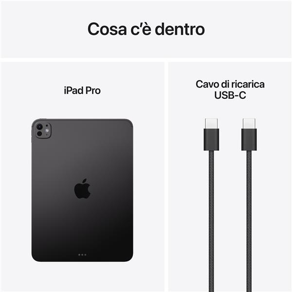 iPad Pro 11" Wi‑Fi 2TB con vetro standard - Nero siderale 8