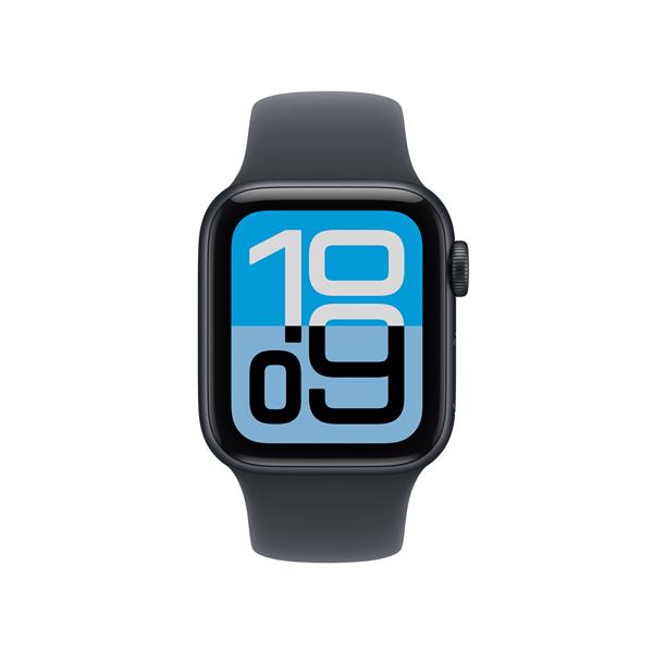 Apple Watch SE 3 GPS + Cellular, Cassa 40 mm in alluminio mezzanotte con Cinturino Sport mezzanotte - M/L 2