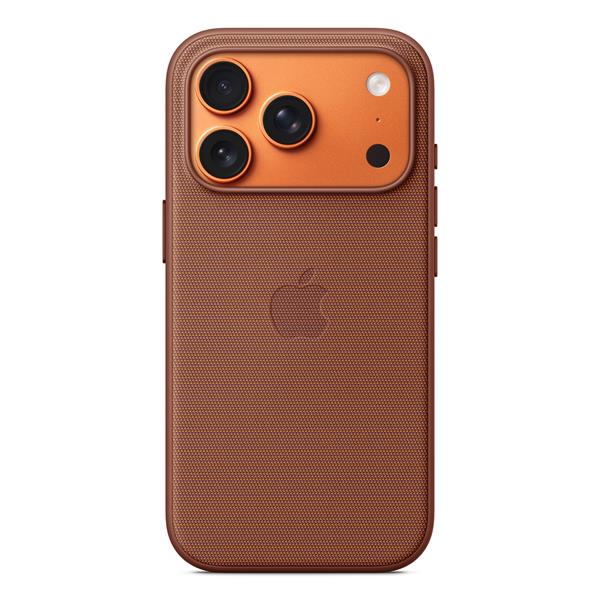 APPLE TELEFONIA Custodia MagSafe in tessuto TechWoven per iPhone 17 Pro - Terra di Siena