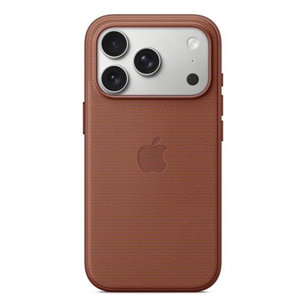 Custodia MagSafe in tessuto TechWoven per iPhone 17 Pro - Terra di Siena 3