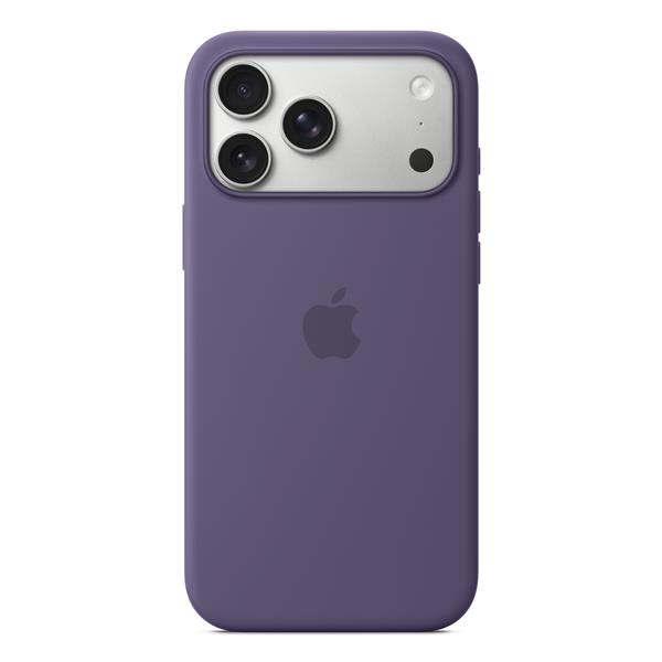 APPLE TELEFONIA Custodia MagSafe in silicone per iPhone 17 Pro Max - Viola nebbia