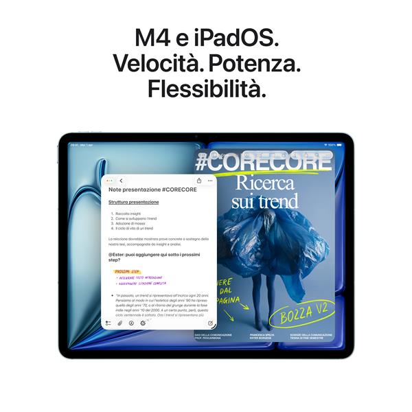 iPad Air 13" Wi‑Fi + Cellular 256GB - Blu 6