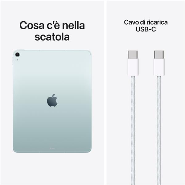iPad Air 13" Wi‑Fi + Cellular 256GB - Blu 9