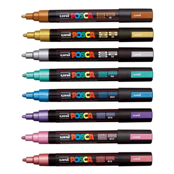POSCA MEDIO - ASTUCCIO 8 MARCATORI 2