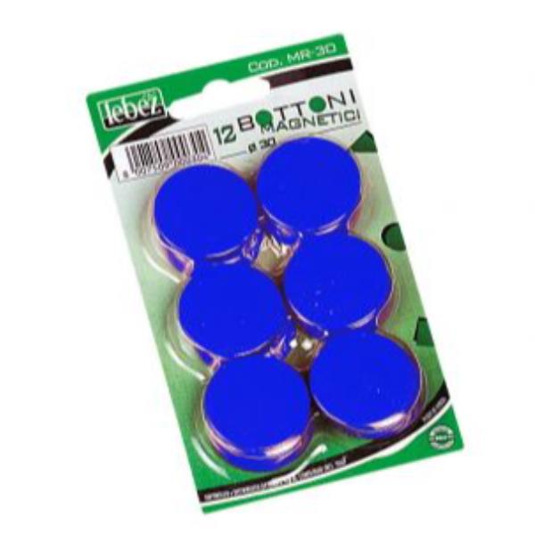 LEBEZ SPA BOTTONI MAGN.30 MM BLIST.12 PZ