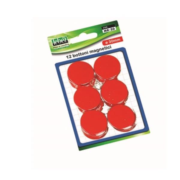 LEBEZ SPA BOTTONI MAGN.30 MM BLIST.12 PZ