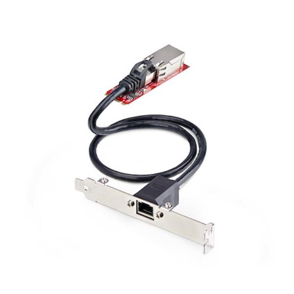 StarTech Scheda di Rete M.2 2280 2.5GbE a 1 porta, velocità multi-Gigabit (2.5G/1G/100M/10M), NIC NBASE-T (802.3bz), M.2 B+M Key, Interfaccia Ethernet PCIe per PC SFF/Desktop