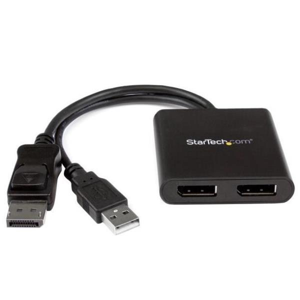 Adattatore Splitter MST Hub a doppio display DisplayPort 4K 30Hz 2