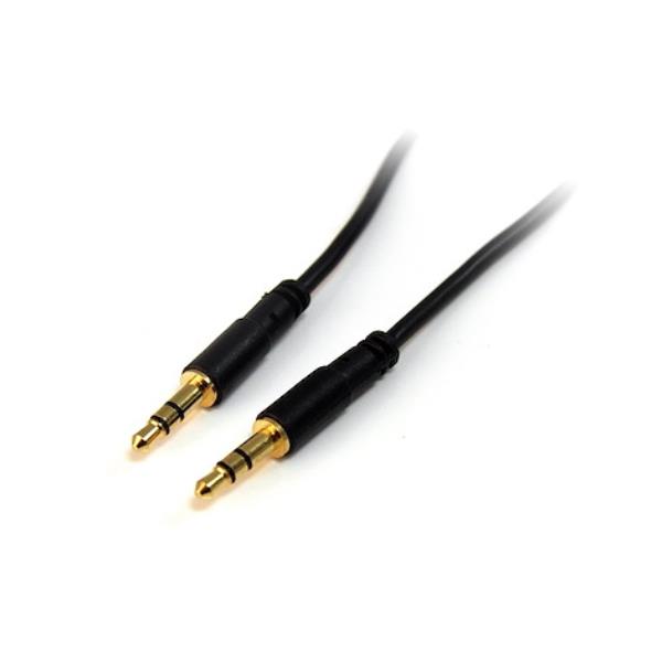 StarTech Cavo Audio Stereo Slim da 3,5 mm 1,8 m - Cavo audio jack 3,5mm M/M