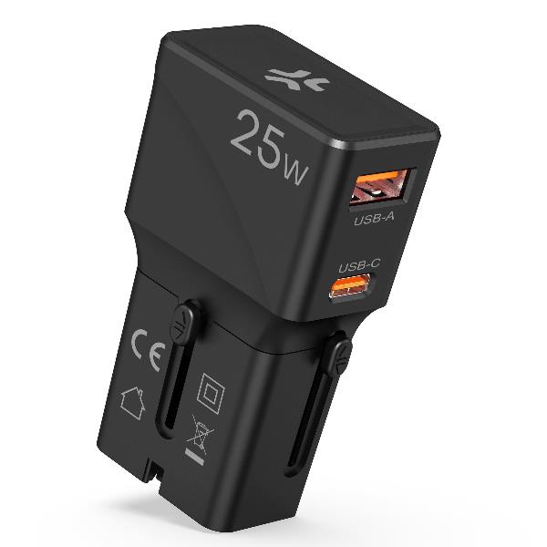 MULTIPLUGSL25W - 25W Multiplug Slim Travel Charger 6