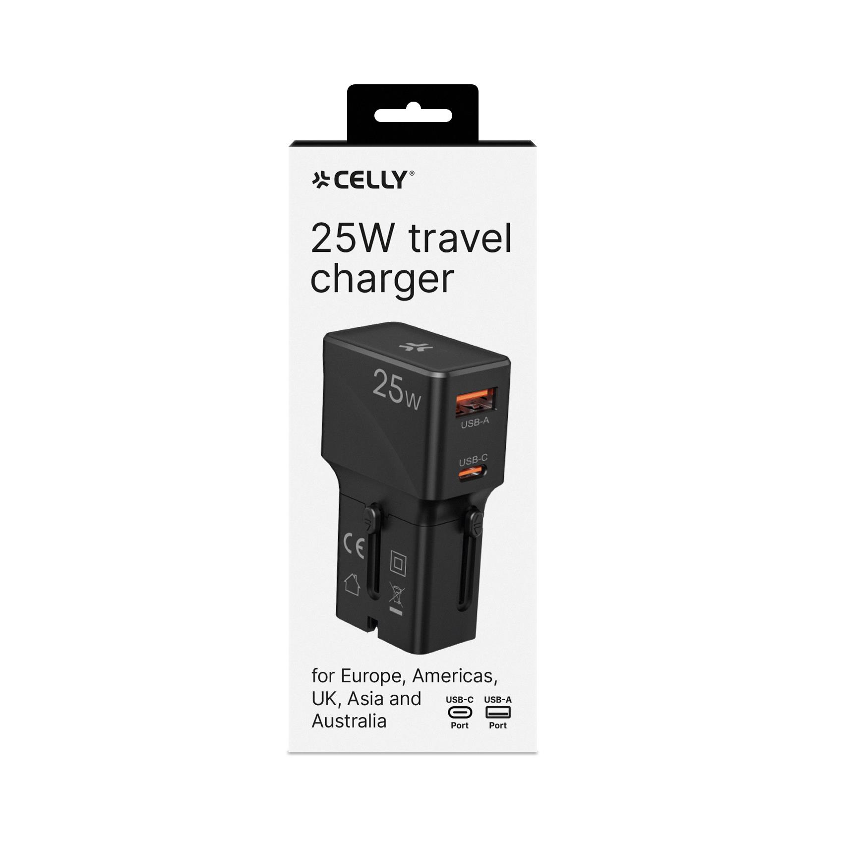 MULTIPLUGSL25W - 25W Multiplug Slim Travel Charger 9