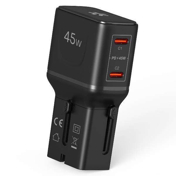 MULTIPLUGSL45W - 45W Multiplug Slim Travel Charger 3