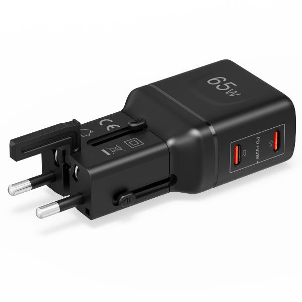 MULTIPLUGSL65W - 65W Multiplug Slim Travel Charger 8