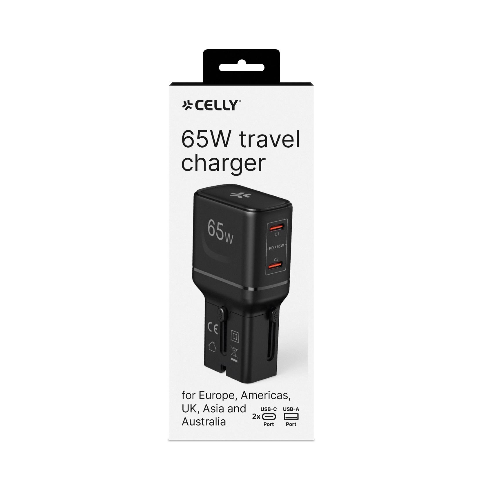 MULTIPLUGSL65W - 65W Multiplug Slim Travel Charger 9