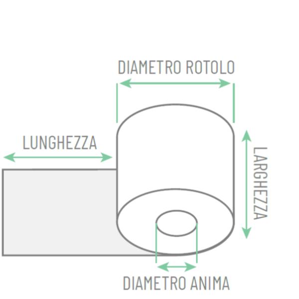 CF10X10 ROTOLI POS NBA 57mm x 18mt 3
