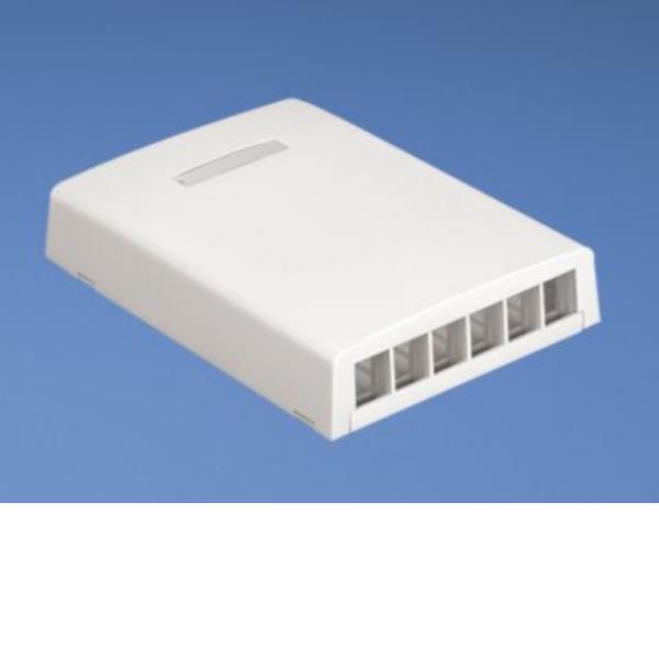 PANDUIT SCATOLA A PARETE PER 6 PRESE NETKEY