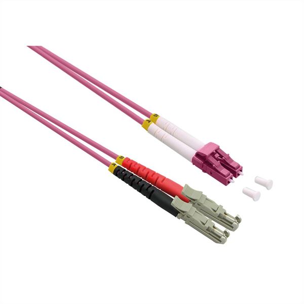 NILOX PC COMPONENTS NILOX TECH - Cavo Fibra 50/125µM, lunghezza cavo 5 mt, connettori LC/LSH, UPC Polish (Ultra Physical Contact)