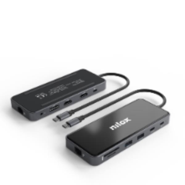 NILOX TECH - Docking USB-C desk 12in1 2
