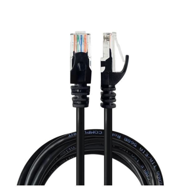 NILOX PC COMPONENTS NILOX TECH - Cavo di rete Ethernet RJ45 UTP CAT 6, lunghezza cavo 3 mt, materiale CCA (lega di Alluminio/Rame), maschio a maschio, flessibile e durevole