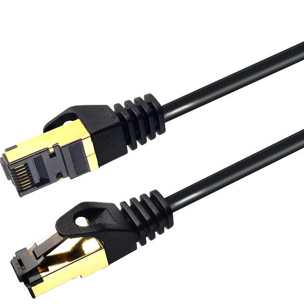 NILOX TECH - Cavo di rete Ethernet RJ45 CAT 7, lunghezza cavo 3 mt, maschio a maschio. frequenze fino a 600 MHz 2