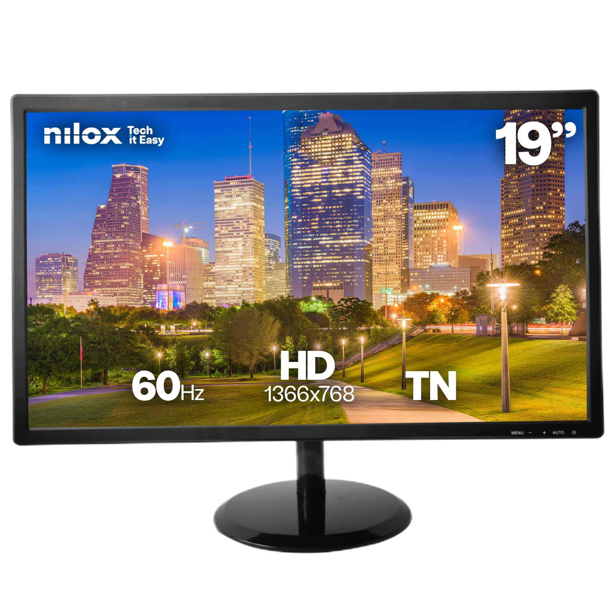 NILOX MONITOR NILOX TECH - Monitor 19" 60Hz/TN/HDMI/VGA/5ms