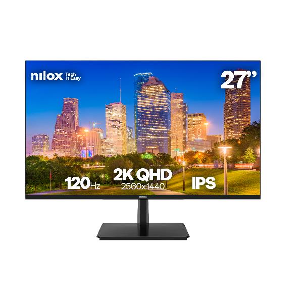 NILOX MONITOR NILOX TECH - Monitor 27" 2K 120Hz/IPS/QHD/HDMI/DP