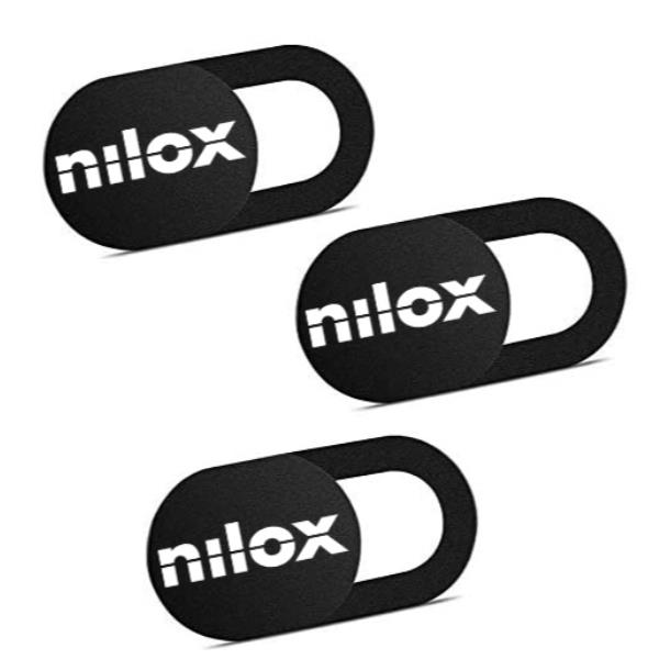 NILOX PC COMPONENTS NILOX TECH - Cover slider copri webcam, scorrevole, 3 slider in confezione, ultra sottile