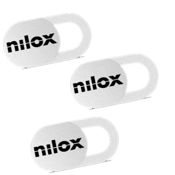 NILOX PC COMPONENTS NILOX TECH - Cover slider copri webcam, scorrevole, 3 slider in confezione, ultra sottile