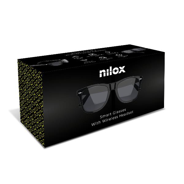 NILOX – Smartglasses con audio Open Ear, microfono integrato e lenti PC anti-blue light e UV400 6