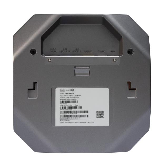ALCATEL-LUCENT NETWORKING OAW-AP1322-RW OmniAccess Stellar Indoor AP1321 Dualradio 5GHz4x4:4/2.4GHz2x2:2 802.11ax int.omni ant