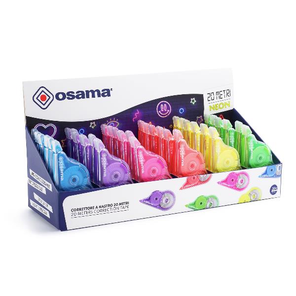 CORRETTORI A NASTRO 20METRI NEON 3