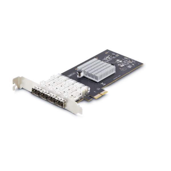StarTech Scheda di Rete SFP GbE a 4 Porte, PCIe 2.1 x1, Intel I210-IS
