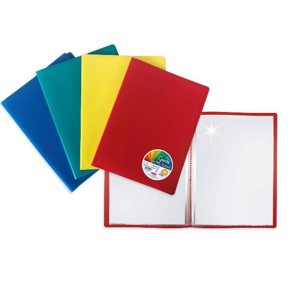 Portalistino GARDA A4 20 buste assortiti conf.16 2
