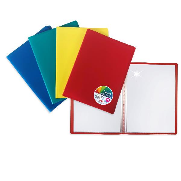 Portalistino GARDA A4 40 buste assortiti conf.16 2