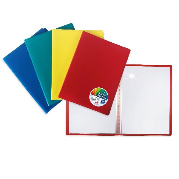 Plastibor Portalistino GARDA A4 60 buste assortiti conf.12