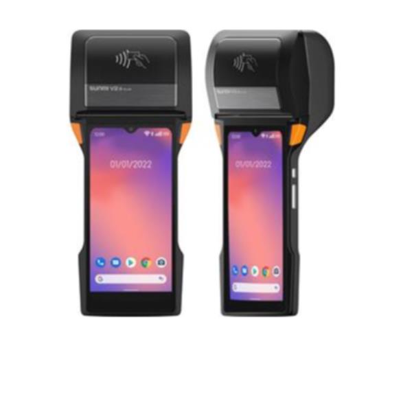 V2S Plus - A11, 3GB+32GB, 13MP rear+2MP front cameras, Wifi, 4G, 80mm Label printer, 2D scanner, NFC 2