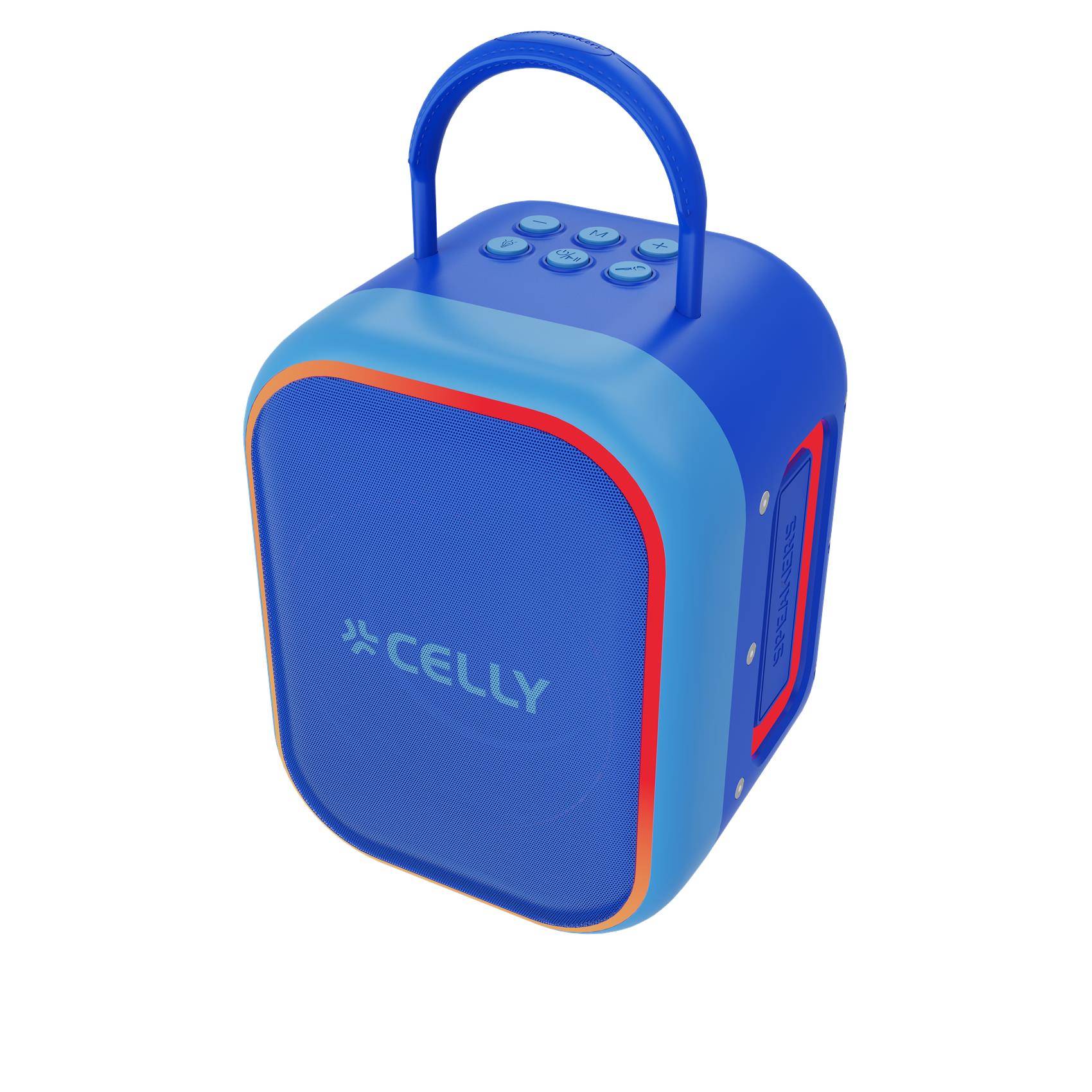 CELLY PARTYKIDS2 - 10W Wireless Speaker with 2 microphones [PARTY COLLECTION]