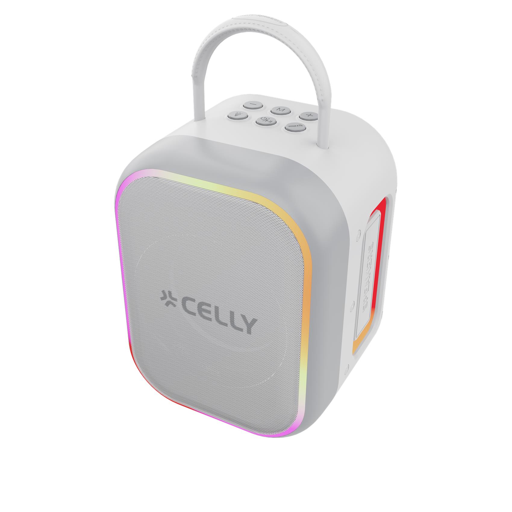 CELLY PARTYKIDS2 - 10W Wireless Speaker with 2 microphones [PARTY COLLECTION]
