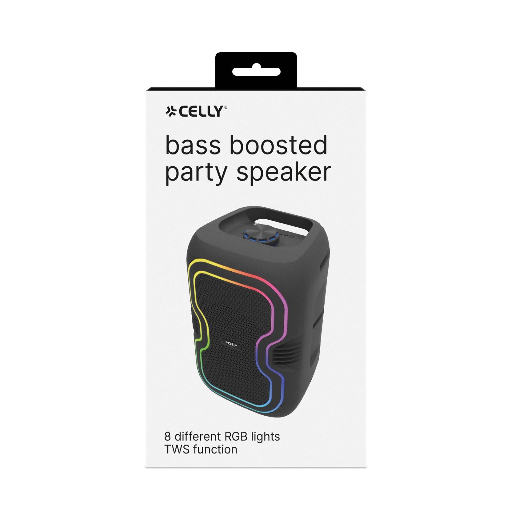 PARTYSOUND - 12W RGB Wireless Speaker 6